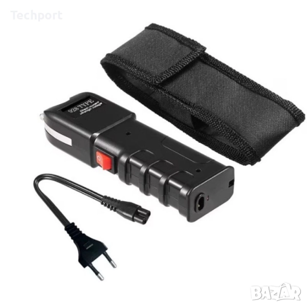 Мощен електрошок за самозащита с вграден фенер, снимка 1