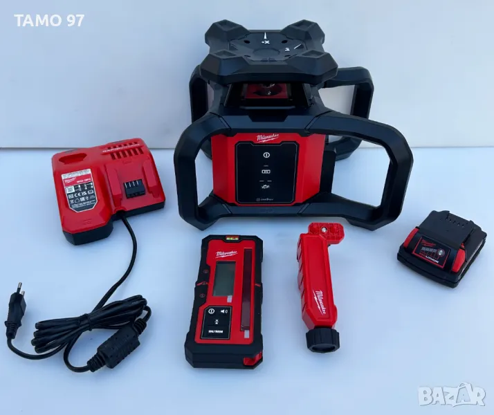 Milwaukee M18 RLOH600 - Нов Ротационен лазерен нивелир до 600м, снимка 1