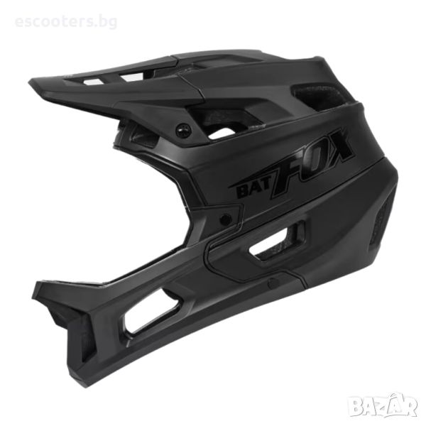 Предпазна каска BATFOX K2 BLACK, снимка 1