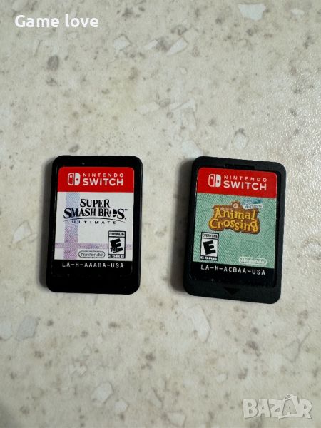Super smash bros и Animal Crossing Nintendo switch, снимка 1