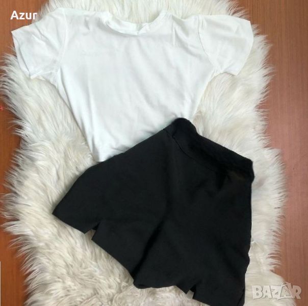 дамски комплект тениска и пола панталон , снимка 1