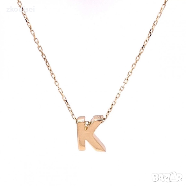 Златнo колие 1,44гр. 42,0см. 14кр. проба:585 модел:33589-6, снимка 1