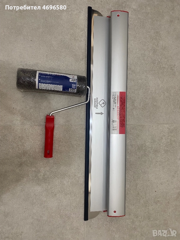 Нож за шпакловане и валяк, снимка 1