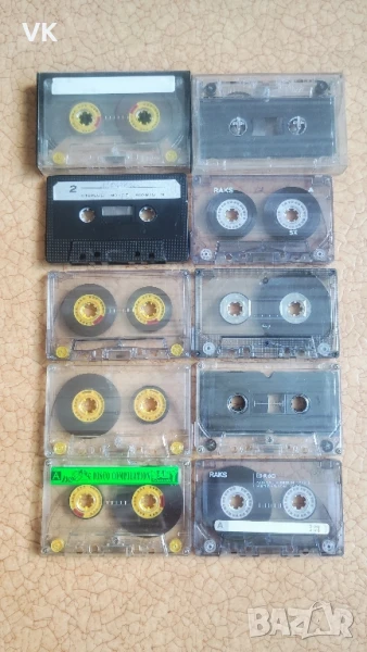 Аудио касети със записи 10 броя, снимка 1