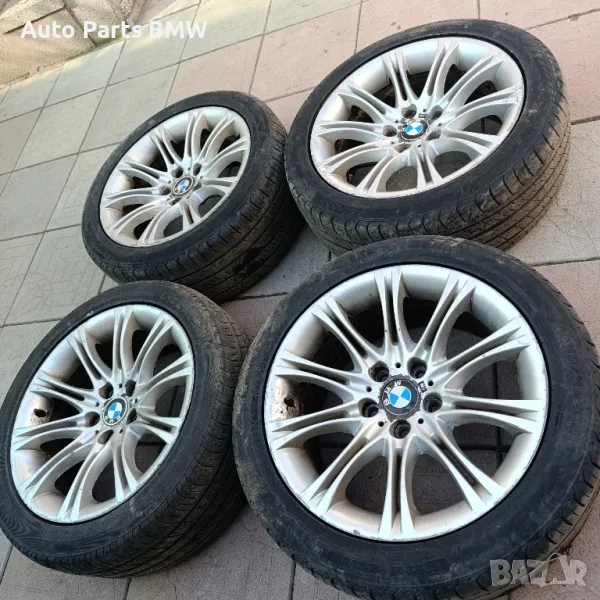 Джанти 18 от BMW  Style 135 БМВ Джанти с гуми E60 F10 F12 F11 E61 E63 E65 E66 E90 E91 E92 E46 E38 , снимка 1