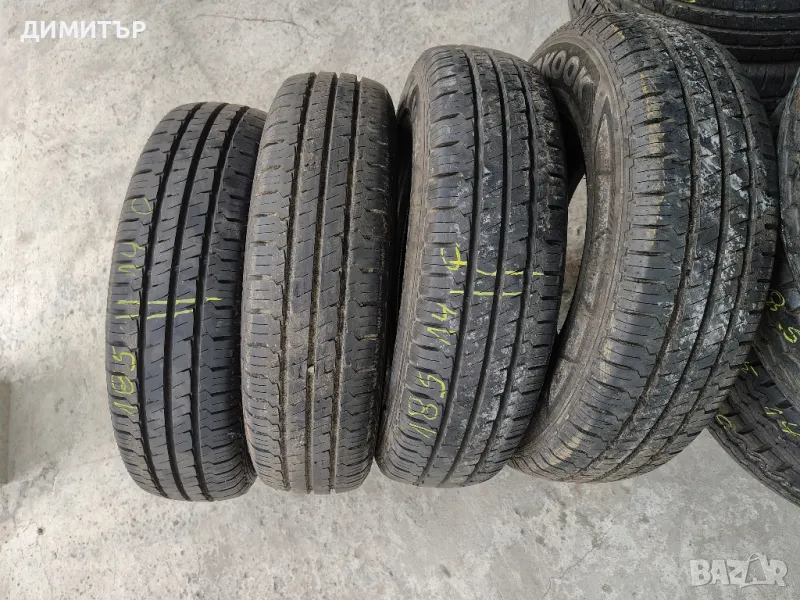 4бр.летни гуми HANKOOK 185 80 14 DOT18 цена за брой, снимка 1