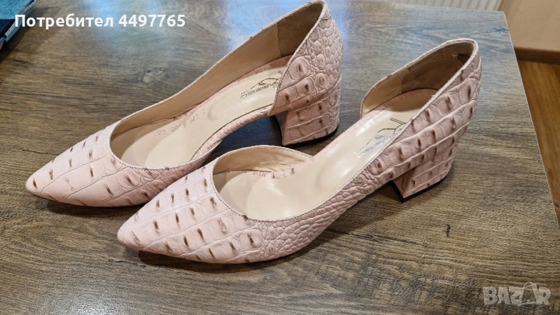 Летни кожени обувки , снимка 1