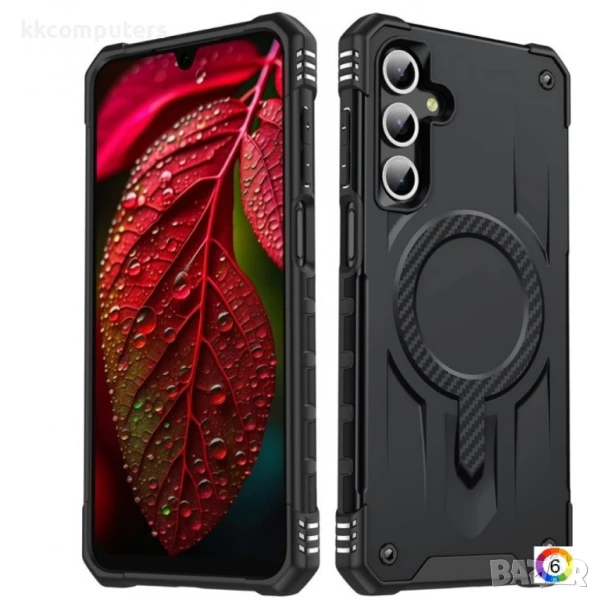 Samsung Galaxy A36 5G / A56 5G PC + TPU/ MagSafe Удароустойчив Калъф и Протектор, снимка 1