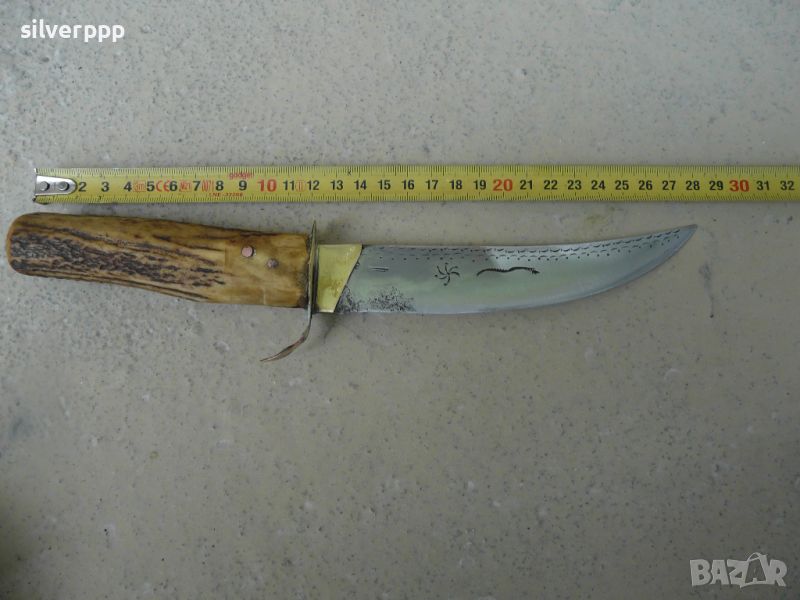  Стар български туристически нож - 149 , снимка 1