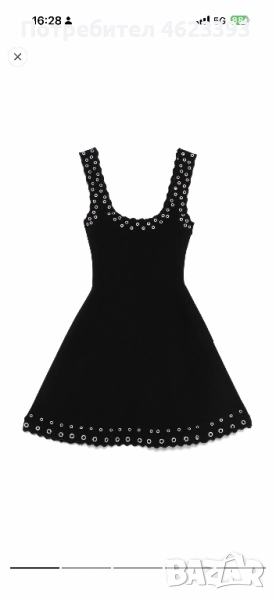 Черна рокля Maje, снимка 1