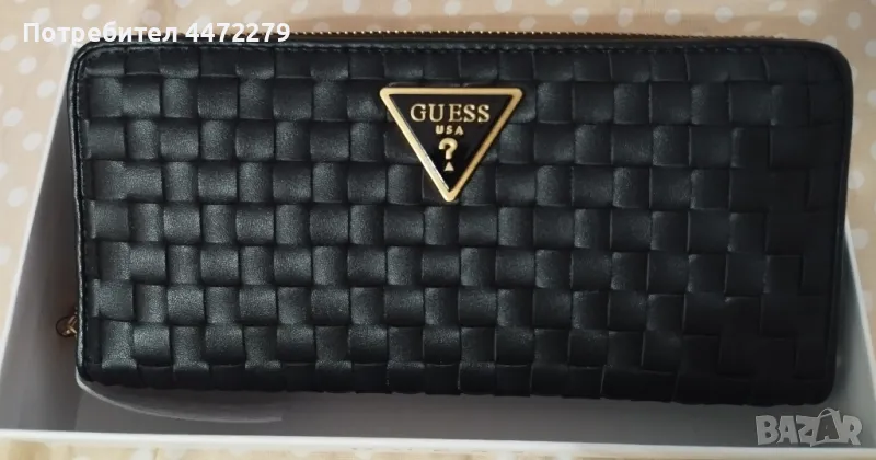 Черно портмоне "Guess", снимка 1