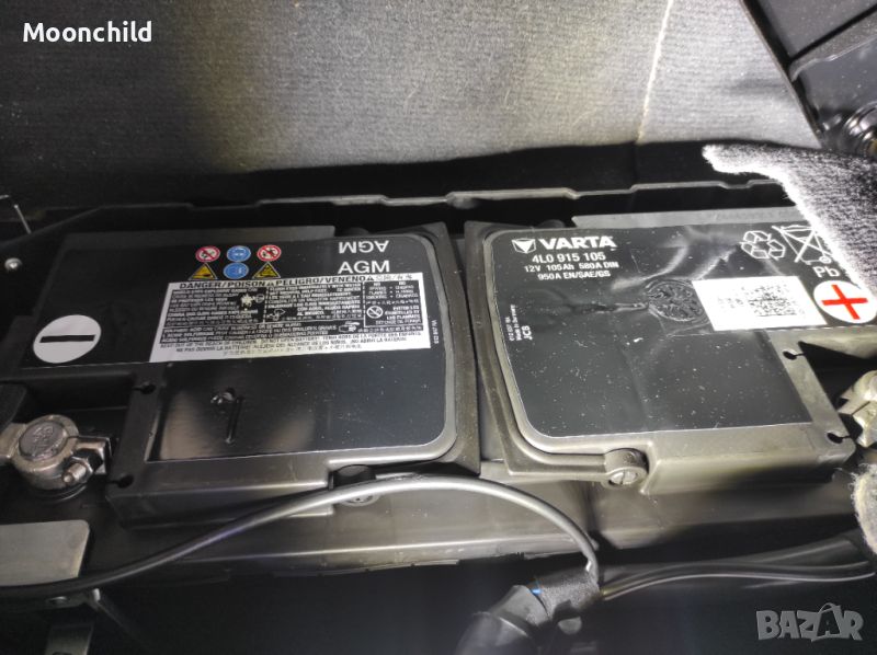 Продавам оригинален акумулатор от AUDI Q7 4L 2015г, снимка 1