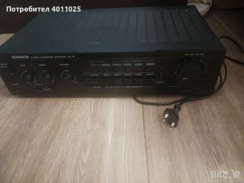 kenwood ka 76 amplifier, снимка 1