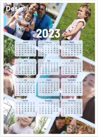 Персонализирани календари – подарък, който радва цяла година!