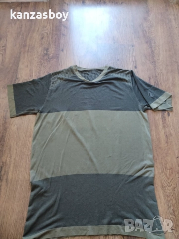 ASICS fuzeX Seamless SS Top Martini Olive - страхотна мъжка тениска Л, снимка 6 - Тениски - 51824230