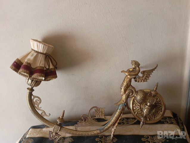 Чифт барокови аплици за стена , снимка 9 - Лампи за стена - 54201929