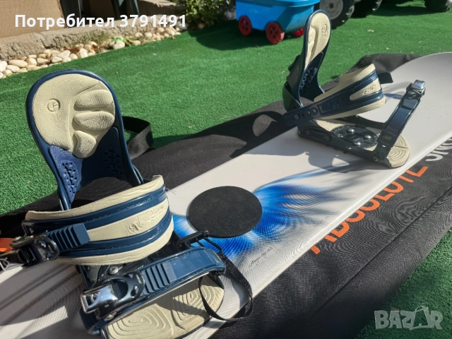 Сноуборд с калъф, снимка 5 - Зимни спортове - 52072776