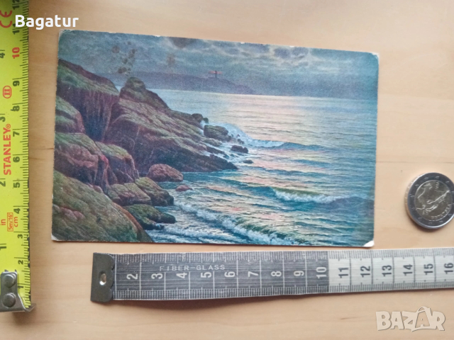 Царска картичка,рядък печат,цензура,1917,Ген.А.Вапцаров, снимка 3 - Антикварни и старинни предмети - 53485875