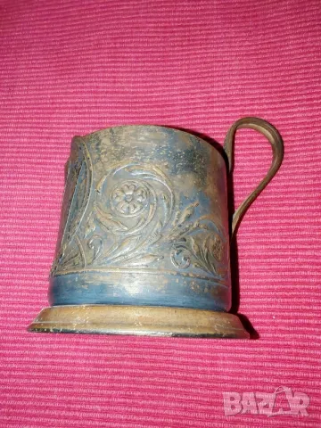 Подстаканник за чай СССР. , снимка 9 - Антикварни и старинни предмети - 49749356