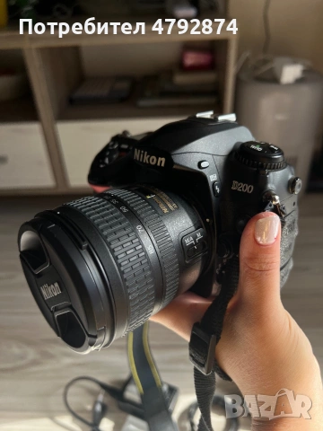 📸 Фотоапарат Nikon D200 + 2 обектива + пълен комплект, снимка 2 - Фотоапарати - 54156055