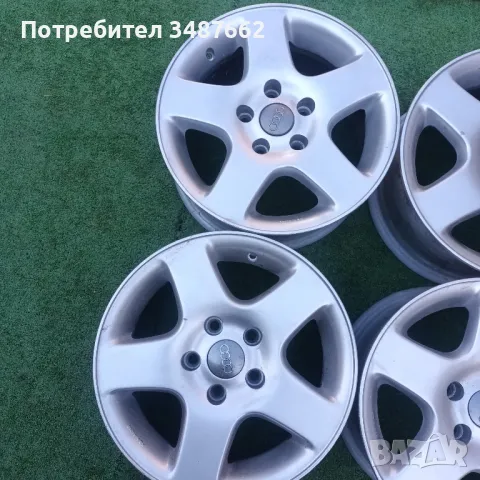 15цола за VW AUDI Skoda 5×112 ц.57.1мм ет 35 7J ×15 цола, снимка 3 - Гуми и джанти - 47265344