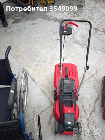 Електрическа косачка на батерия, снимка 2 - Градинска техника - 54259522
