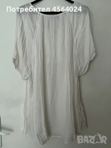 Дамска бяла риза, снимка 6 - Ризи - 51363892