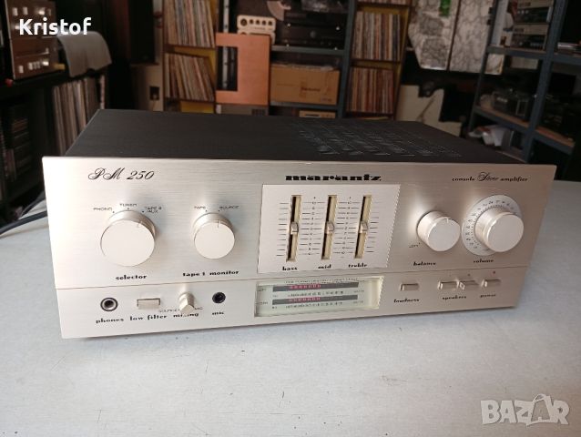 Усилвател Marantz PM 250, снимка 4 - Ресийвъри, усилватели, смесителни пултове - 46099773