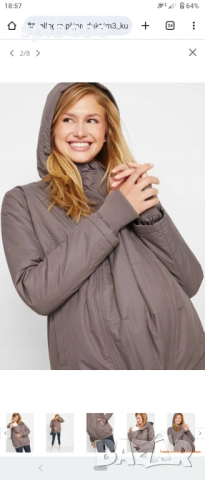 Зимно яке с 2 приставки, ново Bonprix, размер XS 34, снимка 3 - Якета - 53030795