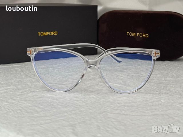 TOM FORD очила за компютър дамски диоптрични рамки котка, снимка 6 - Слънчеви и диоптрични очила - 45208863