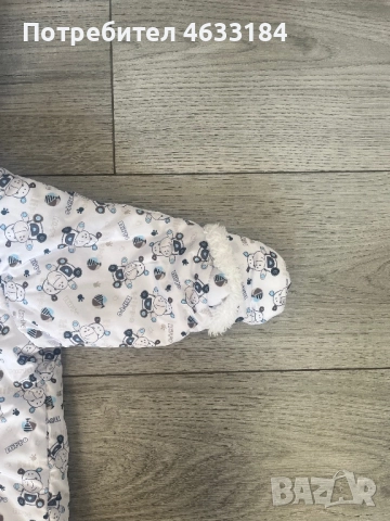 Зимен детски космонавт, 74 размер, снимка 4 - Бебешки якета и елеци - 52198402