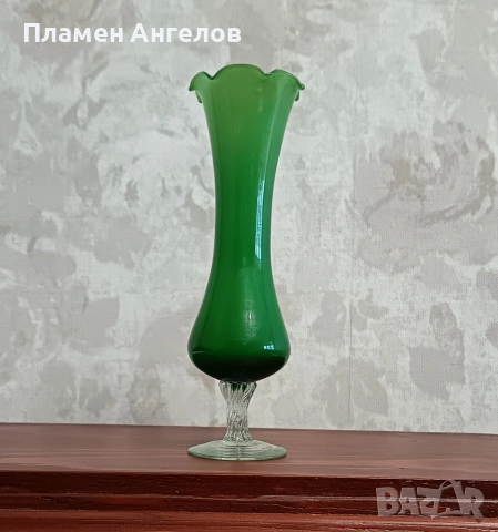 Ваза - Мурано"Solifleur" , снимка 8 - Вази - 53775867