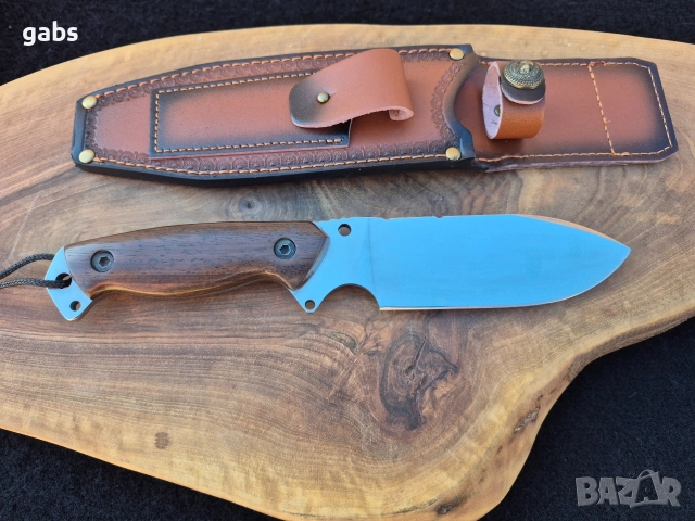 Ловен нож,фултанг с кожена кания LN431, снимка 4 - Ножове - 52931080