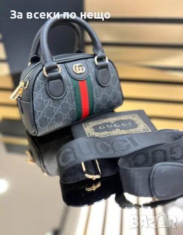 Gucci Дамска Чанта Гучи - Налични Различни Цветове Код D2047, снимка 7 - Чанти - 49396253