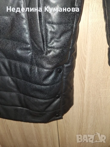 Дамско кожено палто Vero Moda, снимка 3 - Якета - 51155846