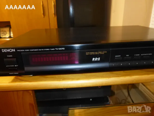TUNER DENON TU-580 RD С ДИСТАНЦИОННО, снимка 4 - Ресийвъри, усилватели, смесителни пултове - 50213021