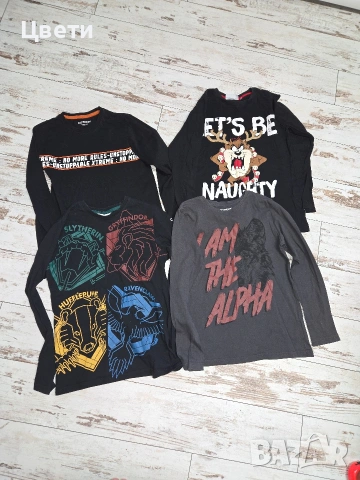 Лот от четири блузи 146-152см