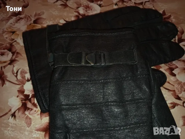 Нови Мъжки Топли Ръкавици Изцяло от Натурална Естествена Кожа XXL , снимка 2 - Ръкавици - 53661243