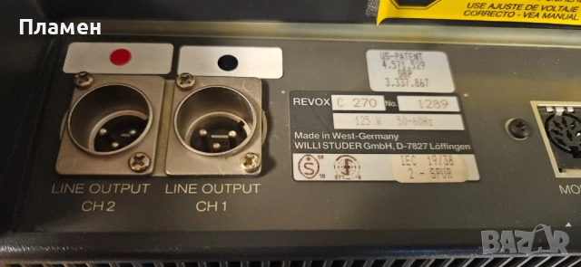 REVOX C 270 ролков дек, снимка 4 - Декове - 52016694
