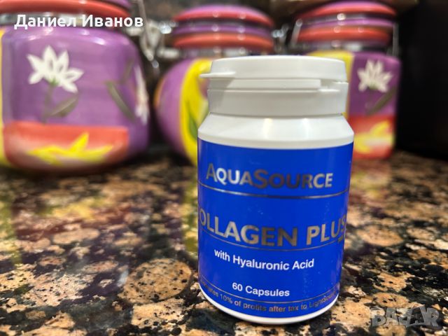 AquaSource Collagen Plus 60 капсули хранителна добавка, снимка 7 - Хранителни добавки - 46502733