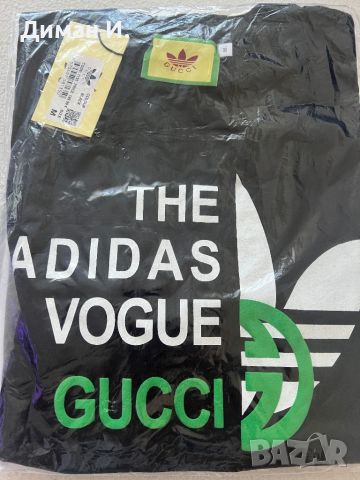 THE ADIDAS VOGUE GUCCI Тениска ., снимка 1 - Тениски - 46505523