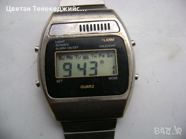 Продавам 5 броя ретро кварцови часовници Levis,Time Tronic,Quartz, снимка 6 - Мъжки - 54142772