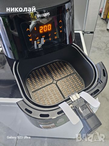 Уред за здравословно готвене PHILIPS HD9270 AIR FRYER Xl, снимка 6 - Фритюрници - 46291590