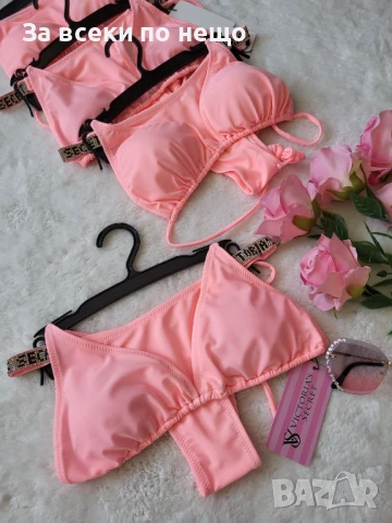 Victoria's Secret Дамски Бански С 2 Части Цвят Праскова👙Дамски Бански С Две Части Код BS-14, снимка 2 - Бански костюми - 51044275
