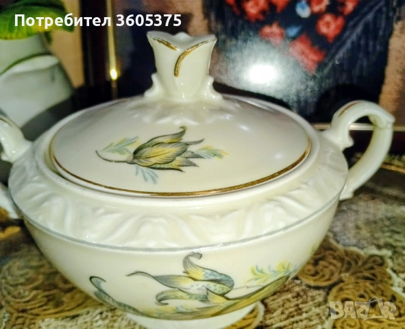 Порцелан от Gebruder Benedikt,от 40-те години, снимка 2 - Антикварни и старинни предмети - 53816482