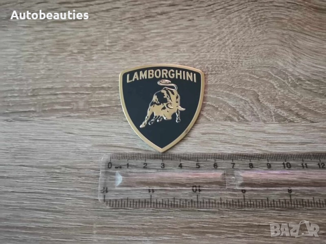 жълта емблема Lamborghini, снимка 3 - Аксесоари и консумативи - 52611882