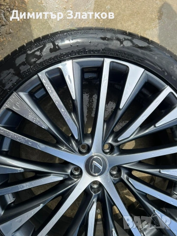 21 цола гуми с джанти 5х114,3 Lexus Лексус, снимка 8 - Гуми и джанти - 54279427