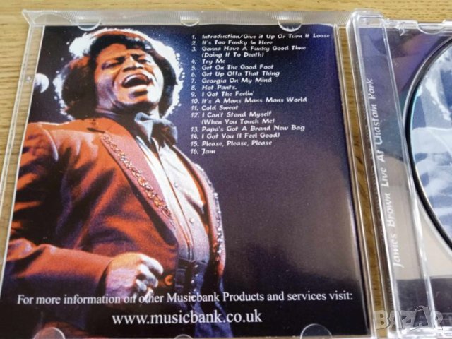 Компакт Диск с Джеймс Браун - СД , снимка 2 - CD дискове - 46231062