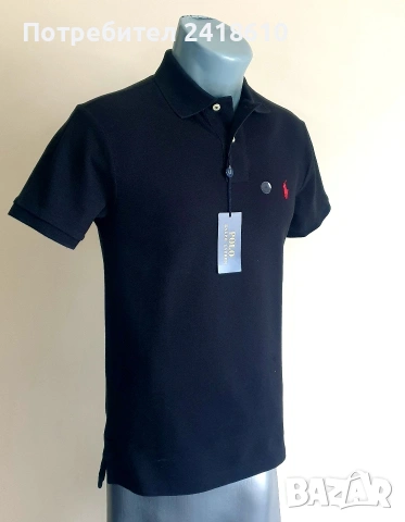 POLO Ralph Lauren Cotton Slim Fit Mens Size S НОВО! ОРИГИНАЛ! Мъжка Тениска!, снимка 6 - Тениски - 54022155