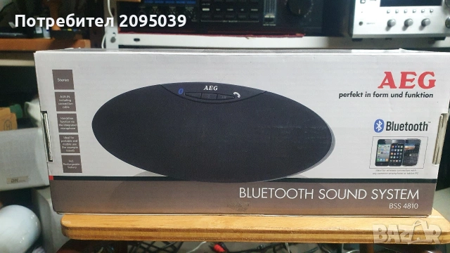 Bluetooth тонколона AEG. 